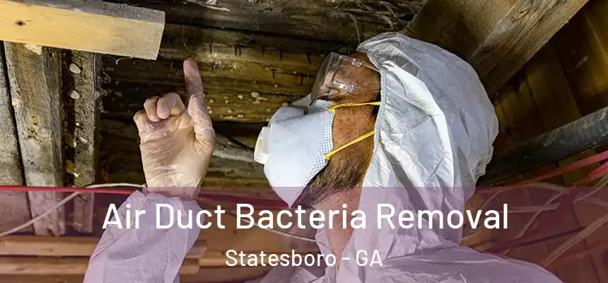  Air Duct Bacteria Removal Statesboro - GA