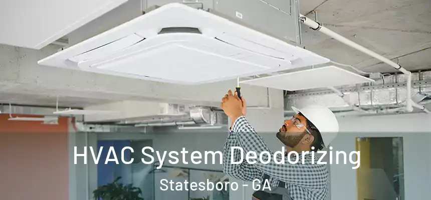  HVAC System Deodorizing Statesboro - GA